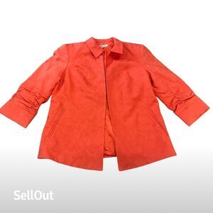 Coldwater Creek Women's Multicolor Mid-Length Jacket‎ Size 10